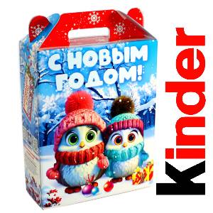 Детский подарок на Новый Год в жестяной упаковке весом 830 грамм по цене 3297 руб в Северске